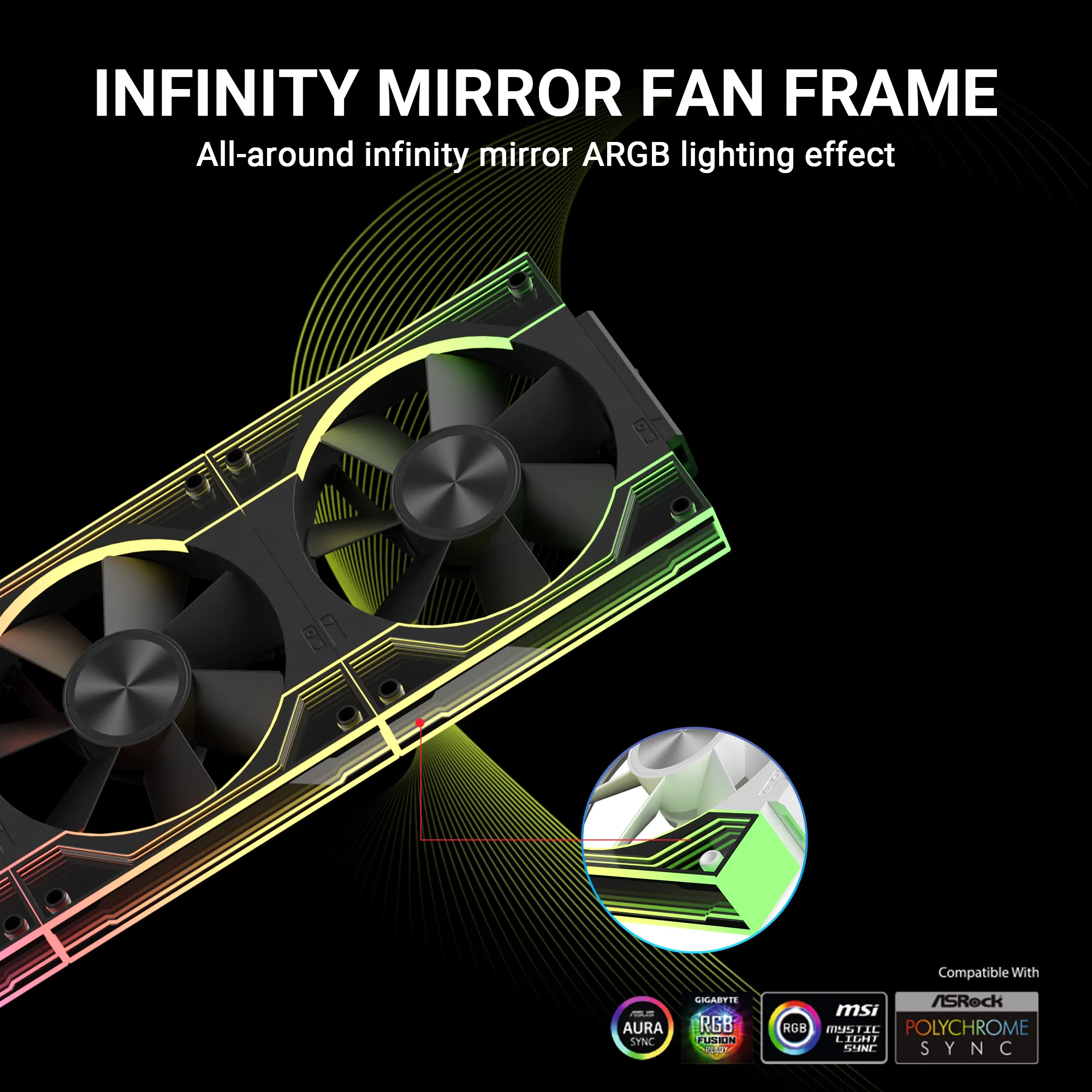 Ant Esports CPU Cooler Liquid Quartzflow ARGB (Open Box) view 3